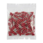 Terminal Punta de Cable Rojo AWG 22-18, Pack (100 unid.), Ket
