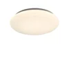 Lámpara Decorativa de Techo (Plafón), 3 Tonos, 36W, Negro, “Agra” Serie Style, Lucerna