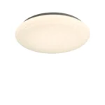 Lámpara Decorativa de Techo (Plafón), 3 Tonos, 36W, Negro, “Agra” Serie Style, Lucerna