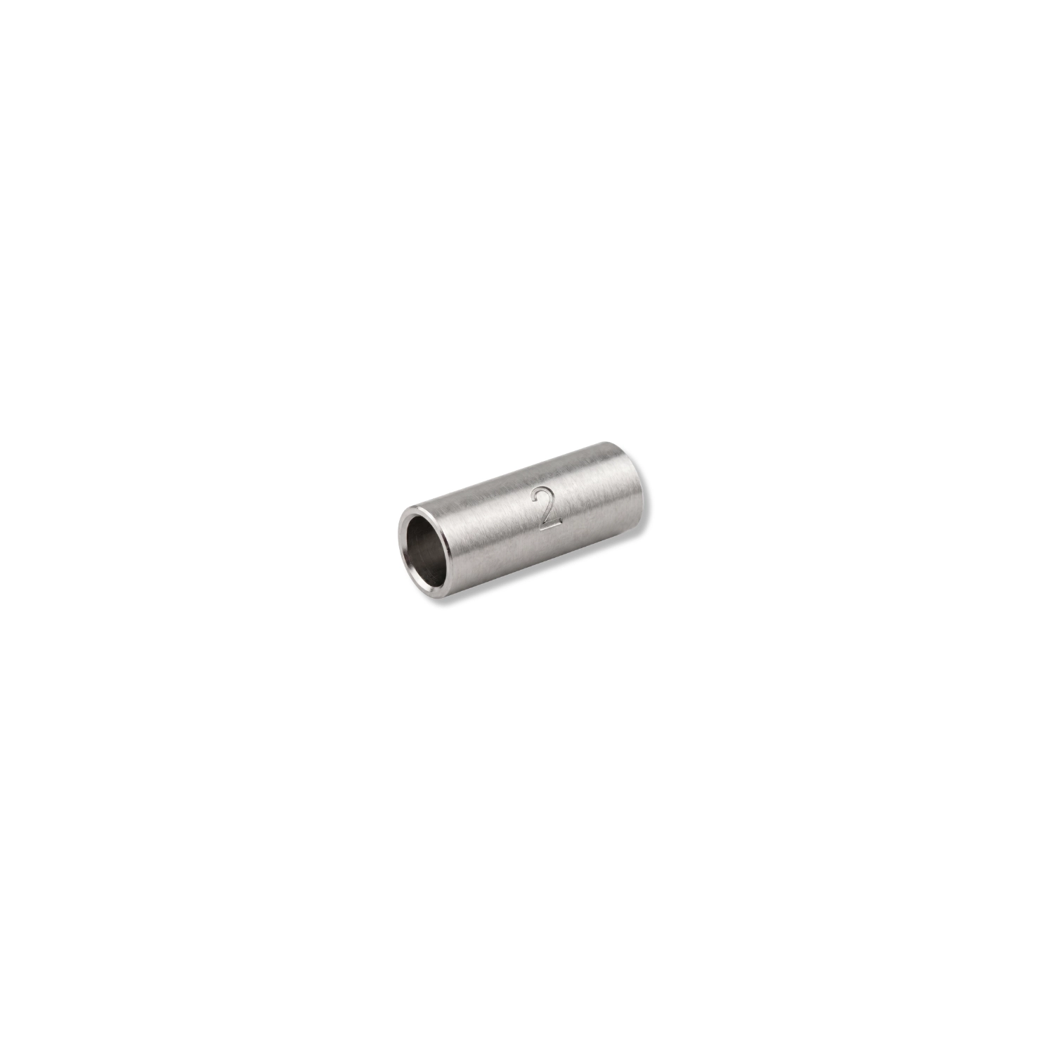 ElectriCaracas - Conector Tubular de Compresón, cobre de alta pureza hasta 2kV 2 AWG Conector Tubular de Compresión TBV2 2 AWG, MCR - Imagen 1