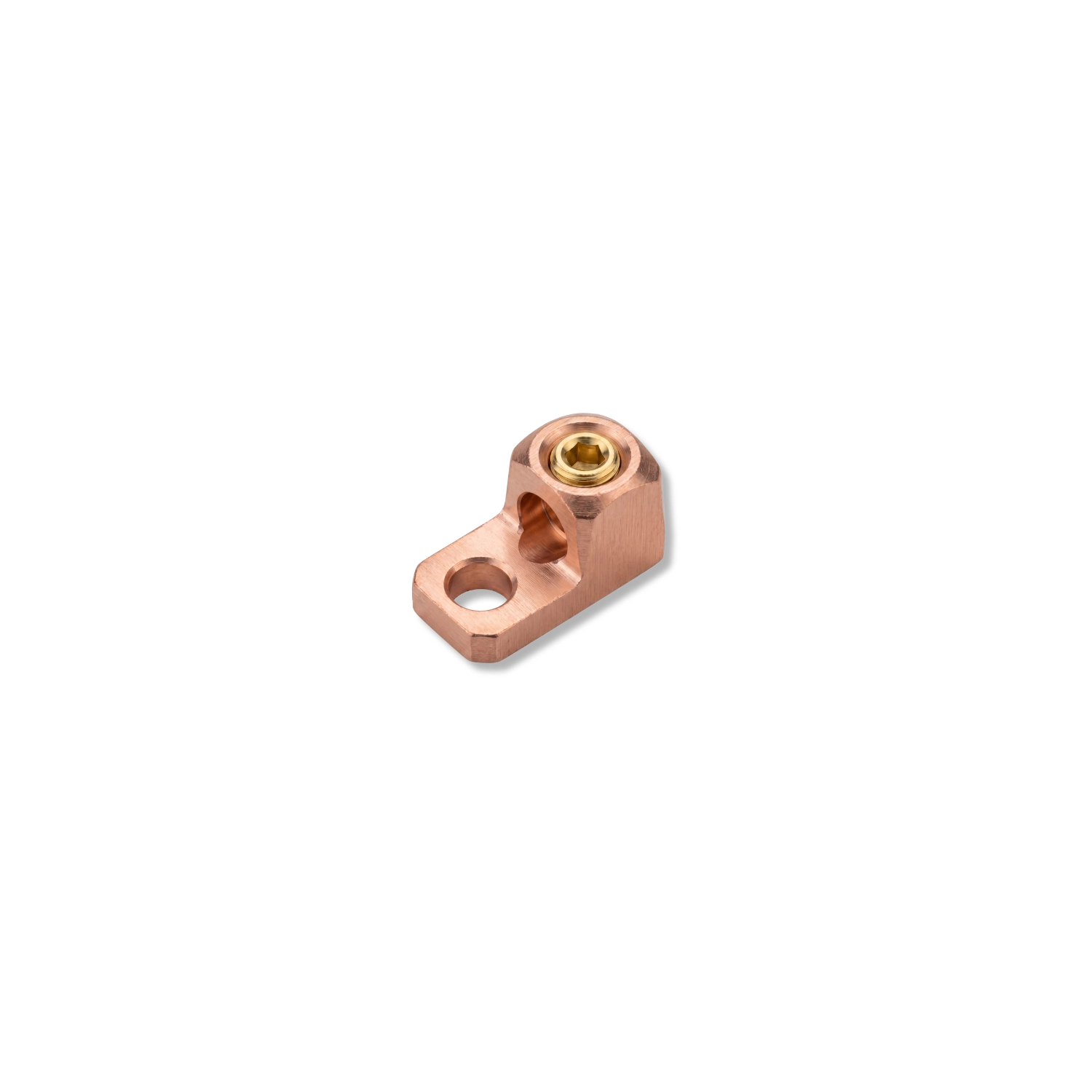 ElectriCaracas - Terminal de Bronce tipo zapato para uso general 12 - 6 AWG Terminal de Bronce tipo Zapato para uso general M70 12-6 AWG - Imagen 1