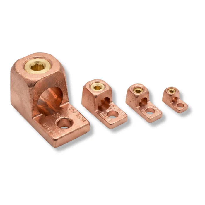 Terminal de Bronce tipo Zapato para uso general M70 12-6 AWG - Imagen 2